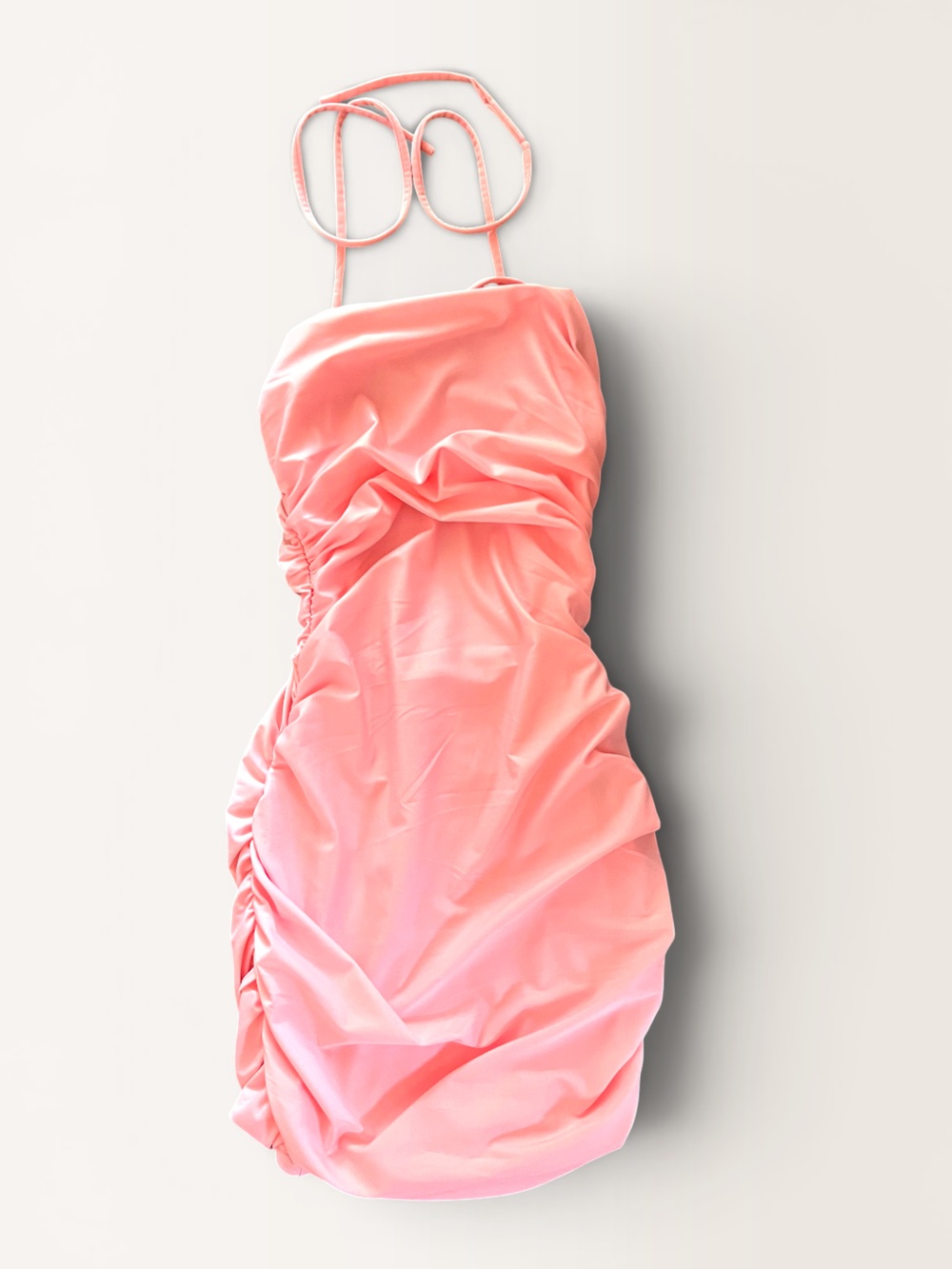 Lulu’s Confident Allure
Light Pink Ruched Bodycon Dress